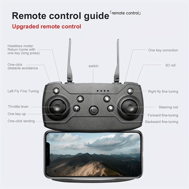 The E99 Dual-camera Drone